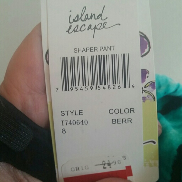 Tye dye Bikini brief swim bottom NWT size 8 - Picture 3 of 3